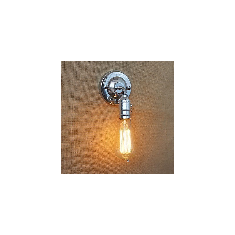 Retro Loft Edison nástenné svietidlo Spálňa nástenné svietidlá pre domácnosť Up Down Rustikálna priemyselná chodba s jednou hlavou Obývacia izba Mini dekor stena