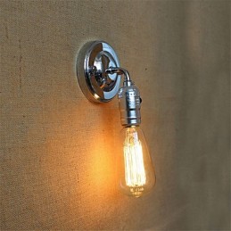 Retro Loft Edison nástenné svietidlo Spálňa nástenné svietidlá pre domácnosť Up Down Rustikálna priemyselná chodba s jednou hlavou Obývacia izba Mini dekor stena