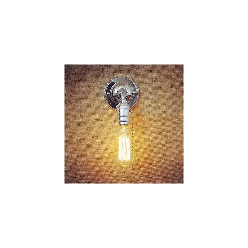 Retro Loft Edison nástenné svietidlo Spálňa nástenné svietidlá pre domácnosť Up Down Rustikálna priemyselná chodba s jednou hlavou Obývacia izba Mini dekor stena