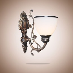 Jednoduchá americká nástenná lampa Nočná lampa Obývacia lampa Dekoratívna lampa z tepaného železa Kreatívna nástenná lampa v európskom štýle