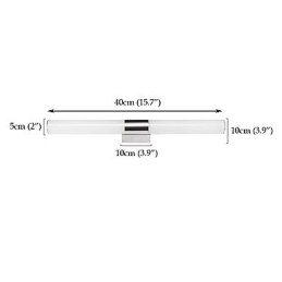 Integrované moderné moderné nástenné svietidlo s okolitým svetlom