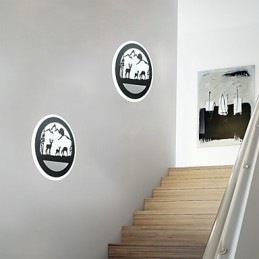 Nočná lampa Nástenná lampa Lampa Spálňa Osvetlenie obývacej izby Moderné minimalistické Akrylátové svietidlo do kreatívnej chodby