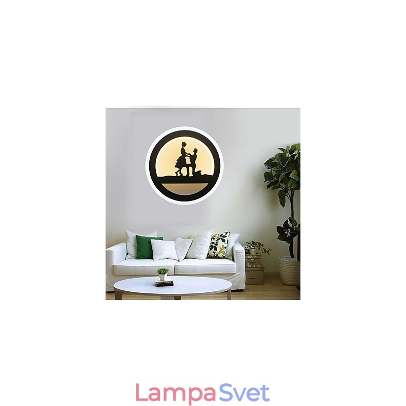 Nočná dekoračná lampa Spálňa Kreatívna obývačka Svetlá lampa do chodby Moderná minimalistická nástenná lampa