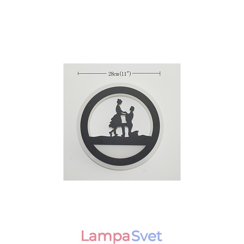 Nočná dekoračná lampa Spálňa Kreatívna obývačka Svetlá lampa do chodby Moderná minimalistická nástenná lampa