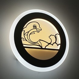 Moderná minimalistická nástenná lampa do spálne Nočná lampa Detská kreatívna nástenná lampa Osobná lampa na schodisko Akryl