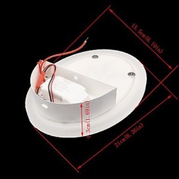 Slivka vyrezávaná akrylová drhnúť nástenné svetlo Okrúhle tvarované nočné lampy Chodba Svetlá Teplá biela AC220V