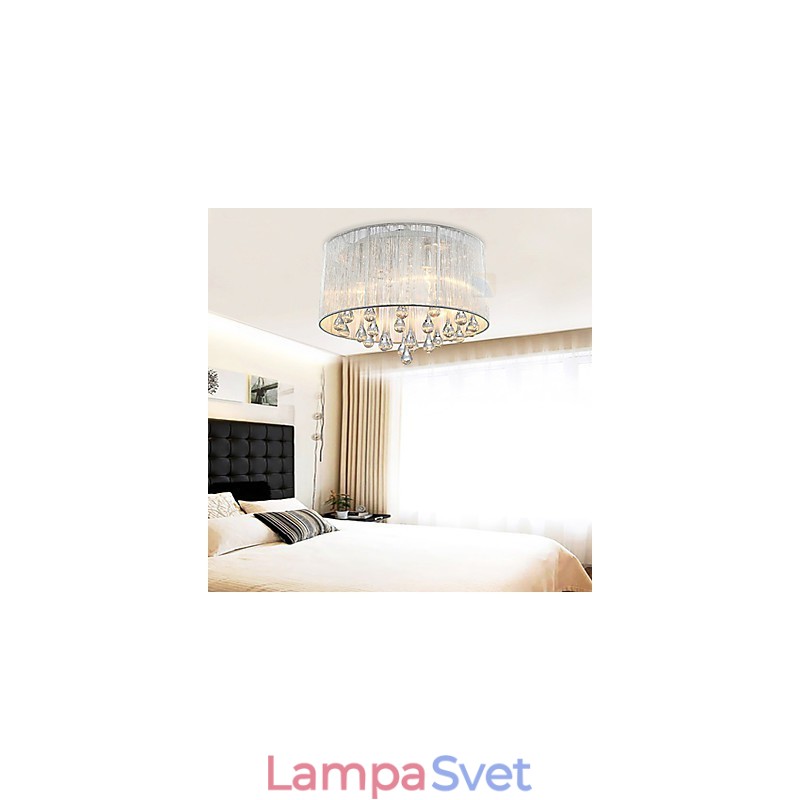 Stropné svietidlo Moderné Crystal 4 svietidlá