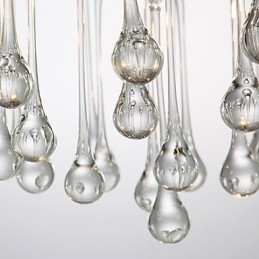 Stropné svietidlo Moderné Crystal 4 svietidlá