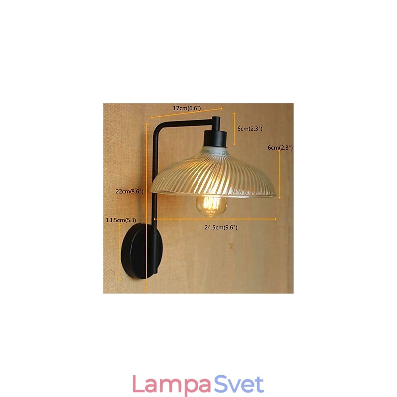 Rustic Lodge Country Black Oxide Povrchová úprava pre okolité svetlo s výkyvným ramenom