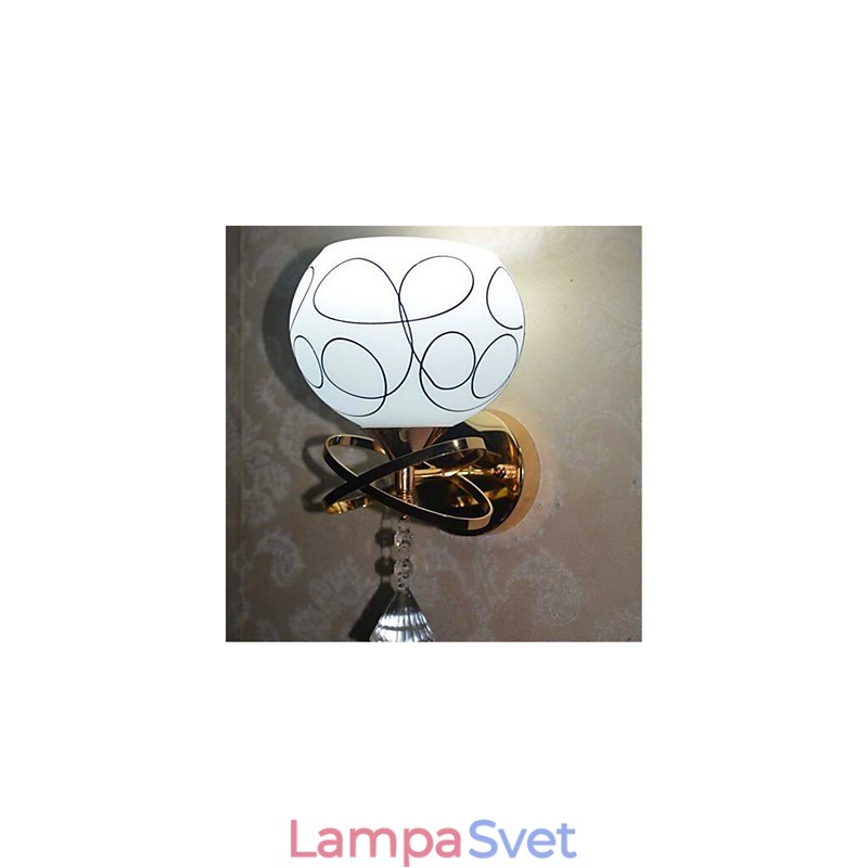 Hotelová nočná lampa Moderná minimalistická sklenená nástenná lampa
