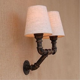Rustic Lodge Mosadz funkcia pre nástenné svietidlo s okolitým svetlom