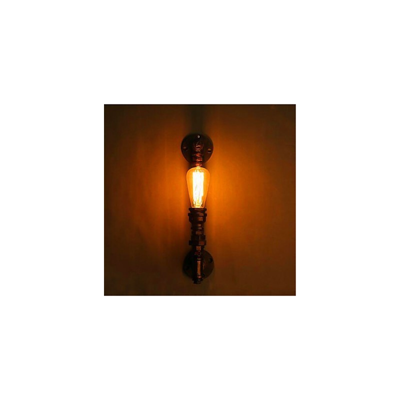 American Retro Loft Priemyselné schody do vodnej uličky Kreatívna osobnosť Reštaurácia Bar Jednohlavá železná nástenná lampa