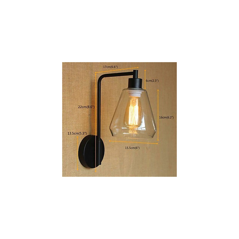 Rustic Lodge Country Black Oxide Povrchová úprava pre okolité svetlo s výkyvným ramenom