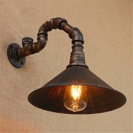 Rustic Lodge Country Black Oxide Povrchová úprava pre nástenné svietidlá s okolitým svetlom