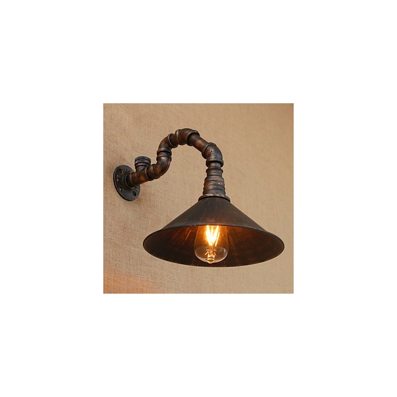 Rustic Lodge Country Black Oxide Povrchová úprava pre nástenné svietidlá s okolitým svetlom