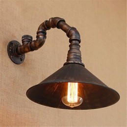 Rustic Lodge Country Black Oxide Povrchová úprava pre nástenné svietidlá s okolitým svetlom
