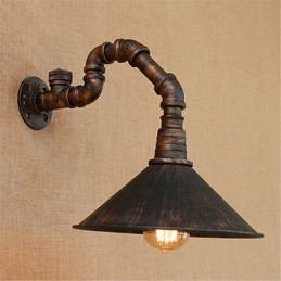 Rustic Lodge Country Black Oxide Povrchová úprava pre nástenné svietidlá s okolitým svetlom