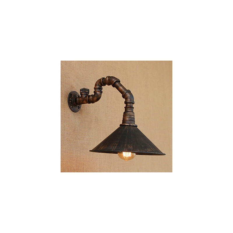 Rustic Lodge Country Black Oxide Povrchová úprava pre nástenné svietidlá s okolitým svetlom
