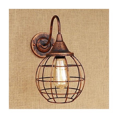 Simple And Retro Creative Personality Rust Color Americká nástenná lampa Wall Sconces Wall Light Simple And Retro Creative Personality Rust Color Americká nástenná lampa Wall Sconces Wall Light