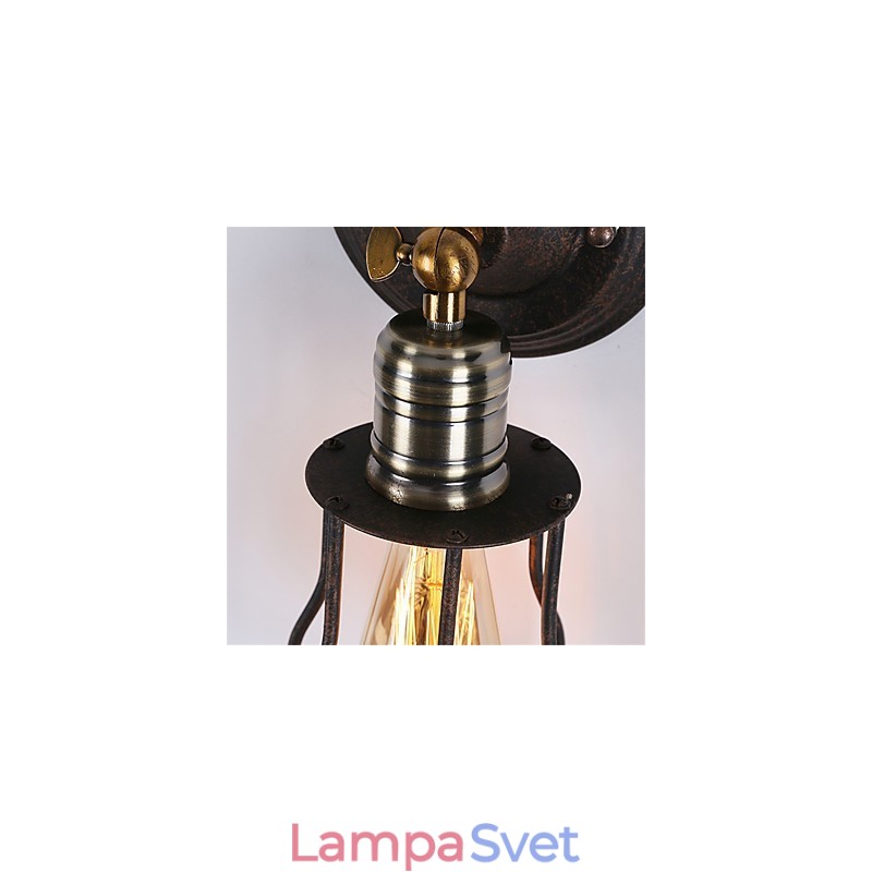 Retro priemyselný štýl Country kovové nástenné svietidlá Reštaurácia Kaviareň Mini nástenné svietniky