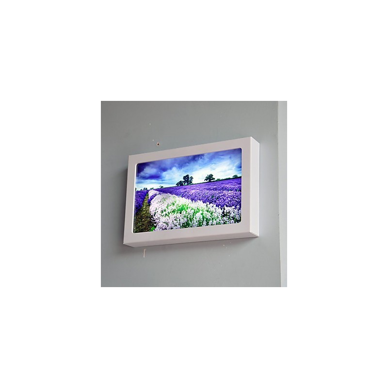 Integrovaná funkcia moderného súčasného moderného súčasného maľovania pre nástenné svietidlá s okolitým svetlom