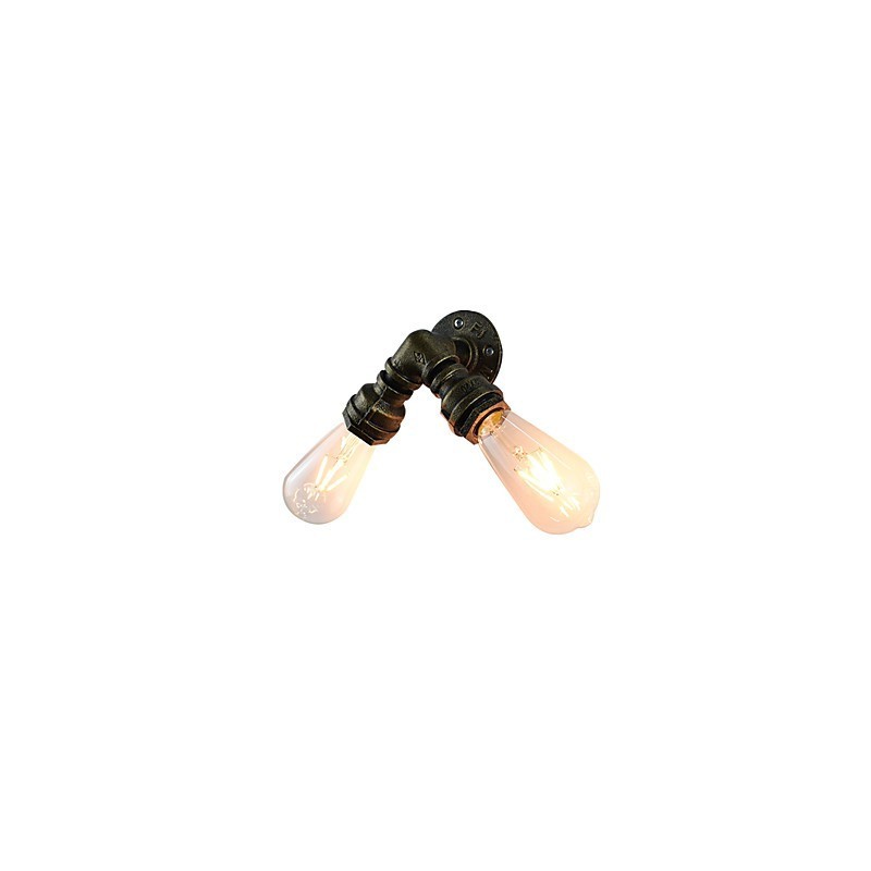 Nástenné svietidlo Nástenné svietniky Nástenné železo Nástenná lampa Dumb Black Lightsaber Lamp On Wall