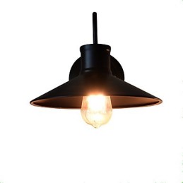 Nástenné svietidlo Nástenné svietniky Nástenné železo Nástenná lampa Dumb Black Lightsaber Lamp On Wall