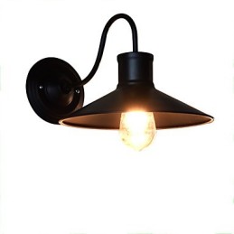 Nástenné svietidlo Nástenné svietniky Nástenné železo Nástenná lampa Dumb Black Lightsaber Lamp On Wall