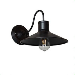 Nástenné svietidlo Nástenné svietniky Nástenné železo Nástenná lampa Dumb Black Lightsaber Lamp On Wall