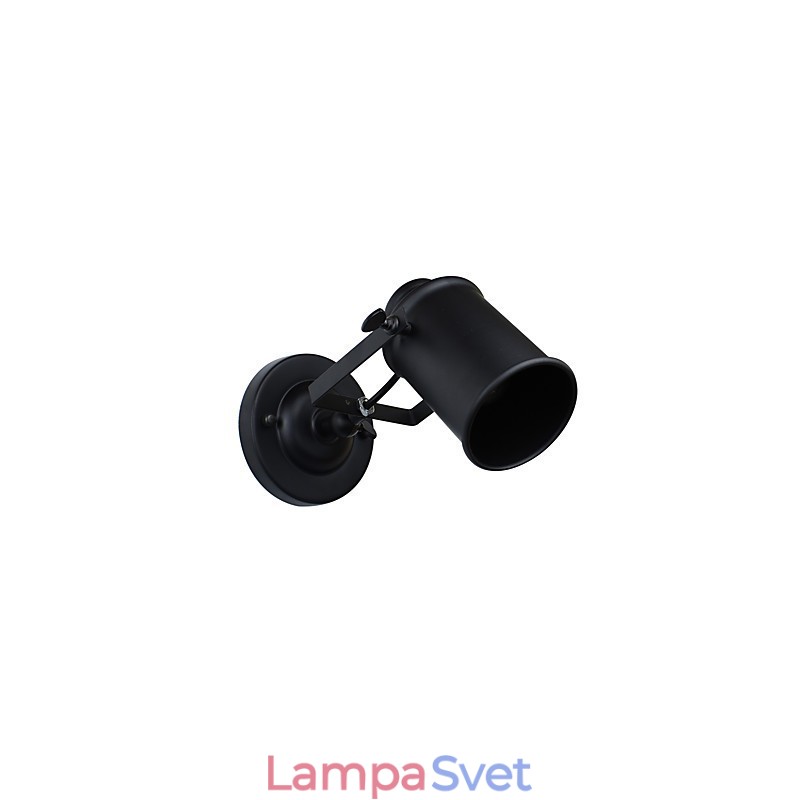 Maľovaná oceľová nástenná lampa Dumb Black Americká káva Dekorácia Retro nástenná lampa so svetelným mečom na stene