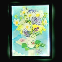 Integrovaná funkcia moderného súčasného moderného súčasného maľovania pre nástenné svietidlá s okolitým svetlom