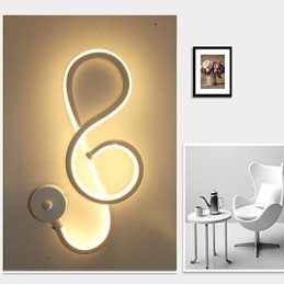 Jednoduchý moderný kreatívny svetelný bar Nástenná ulička Vstavaná lampa Chodba Svetlá Spálňa Nočná lampa Hliníková lampa