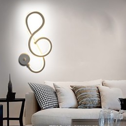 Jednoduchý moderný kreatívny svetelný bar Nástenná ulička Vstavaná lampa Chodba Svetlá Spálňa Nočná lampa Hliníková lampa