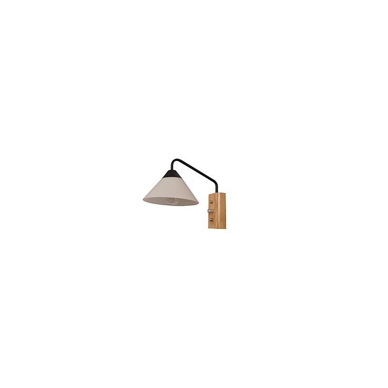 Jednoduchá nástenná lampa Nočná stolová lampa so skleneným tienidlom a masívnym drevom do spálne Komoda do obývačky Detská izba Konferenčný stolík na vysokej škole Knihy