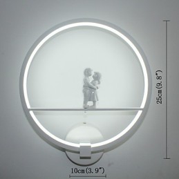 Nástenná lampa Moderná minimalistická Obývacia izba Dekoratívna hliníková chodba Lampa na balkón Spálňa Nočná lampa