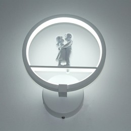 Nástenná lampa Moderná minimalistická Obývacia izba Dekoratívna hliníková chodba Lampa na balkón Spálňa Nočná lampa