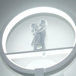 Nástenná lampa Moderná minimalistická Obývacia izba Dekoratívna hliníková chodba Lampa na balkón Spálňa Nočná lampa