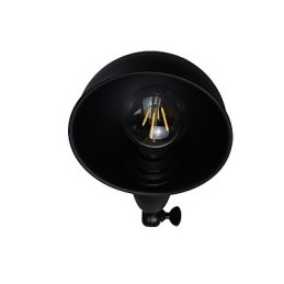 Maľovaná oceľová nástenná lampa Dumb Black Americká káva Dekorácia Retro nástenná lampa Svetelný meč na stene