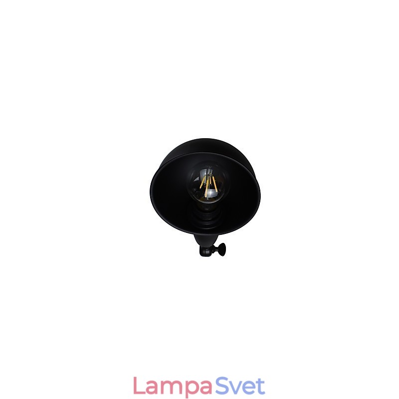 Maľovaná oceľová nástenná lampa Dumb Black Americká káva Dekorácia Retro nástenná lampa Svetelný meč na stene