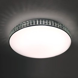 Moderné stropné svietidlo zapustené akrylové maľby na kov 90 265V Light