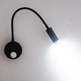 Nástenná lampa nástennej lampy hlavy lôžka hadice je osvetlená svetlom lampy na čítanie