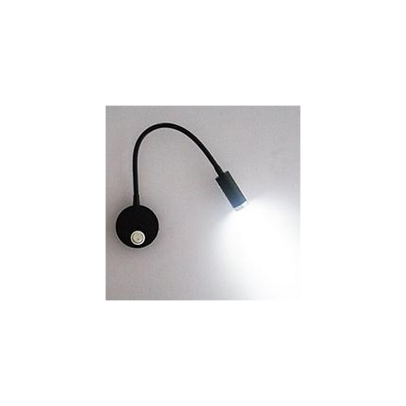 Nástenná lampa nástennej lampy hlavy lôžka hadice je osvetlená svetlom lampy na čítanie