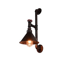 Nástenné svietidlo Nástenné svietniky Nástenné železo Nástenná lampa Retro Vintage Moderný Luxusný bar Západná reštaurácia Kaviareň