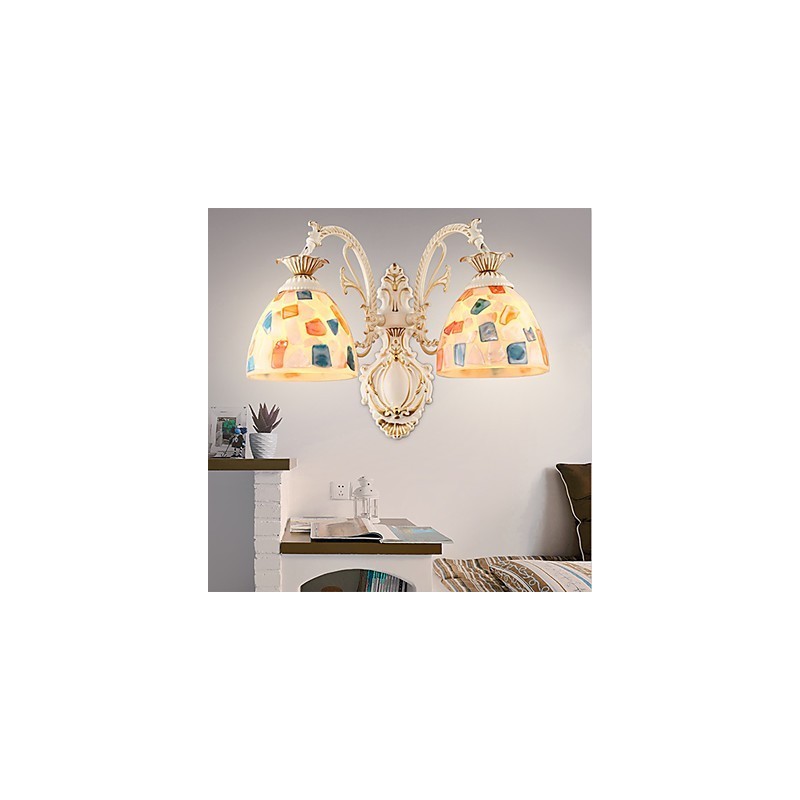 Rustic Lodge Painting Funkcia pre nástenné svietidlo Downlight nástenné svietidlo
