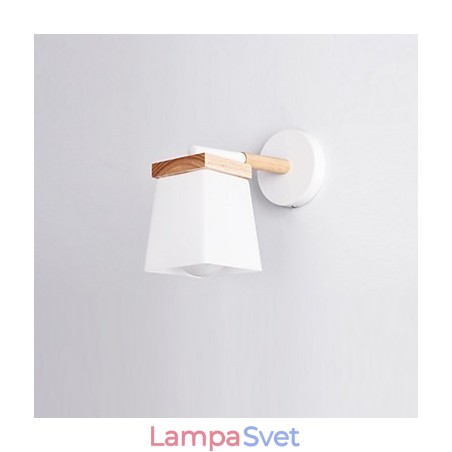 Nástenné svietidlo Squere Glassshade do spálne Moderné nástenné svietidlo s okolitým svetlom Nástenné svietidlo Squere Glassshade do spálne Moderné nástenné svietidlo s okolitým svetlom