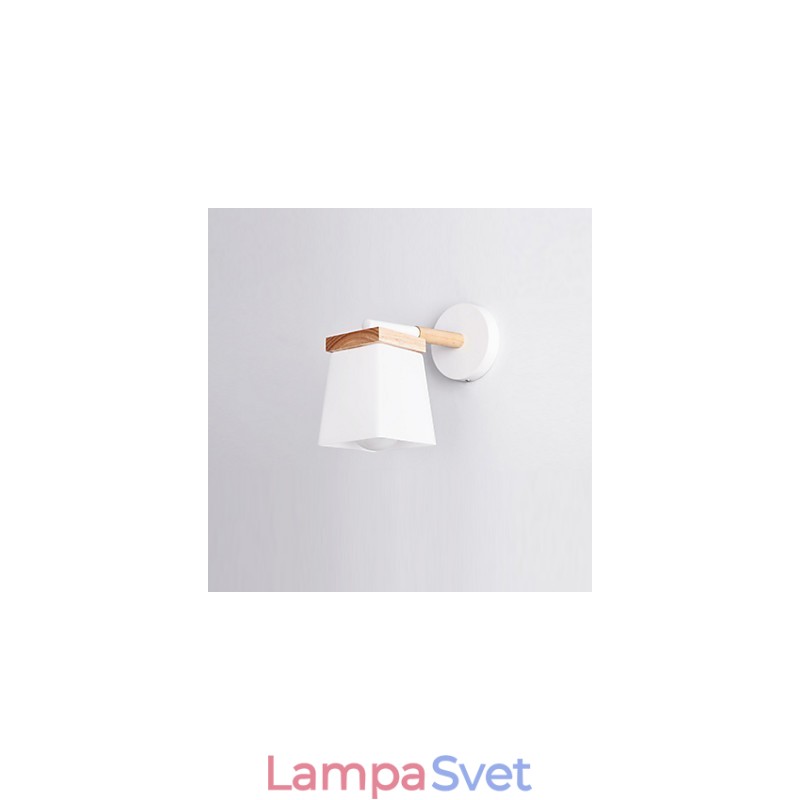 Nástenné svietidlo Squere Glassshade do spálne Moderné nástenné svietidlo s okolitým svetlom