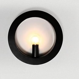 Nová nástenná lampa Iron Art Veľkoobchodná nástenná lampa na pozadí okrúhlej obývačky