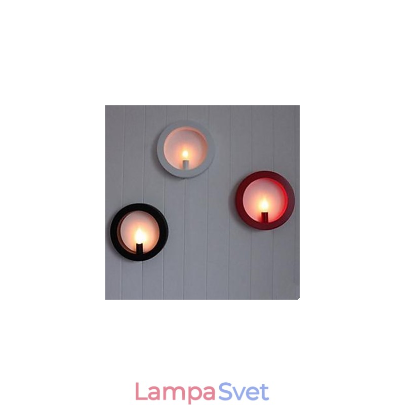 Nová nástenná lampa Iron Art Veľkoobchodná nástenná lampa na pozadí okrúhlej obývačky