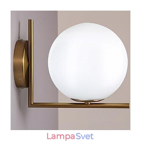 Súčasná a sklenená nástenná lampa z tepaného železa Individualita Súčasná a sklenená nástenná lampa z tepaného železa Individualita