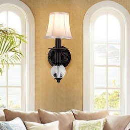 Vintage galvanicky pokovované nástenné svietidlo Uplight Wall Sconces